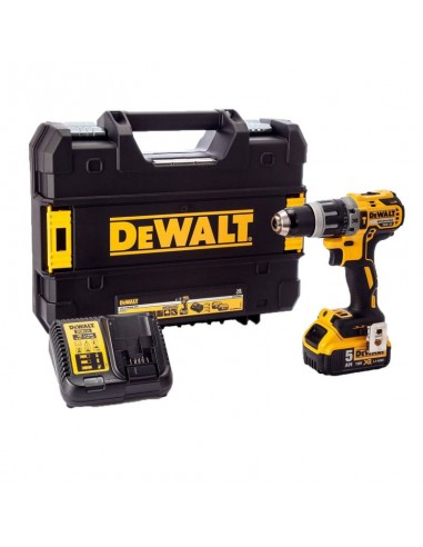 Perceuse Visseuse A Percussion Dewalt Dcd796p1 18 V Xr Brushless 1 X 5 0 Ah