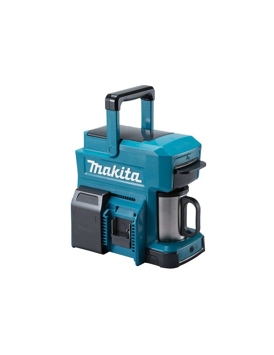 Machine à Café Makita DCM501Z - Sans Batterie - 18V/12V Li-Ion - Pour Chantier & Extérieur