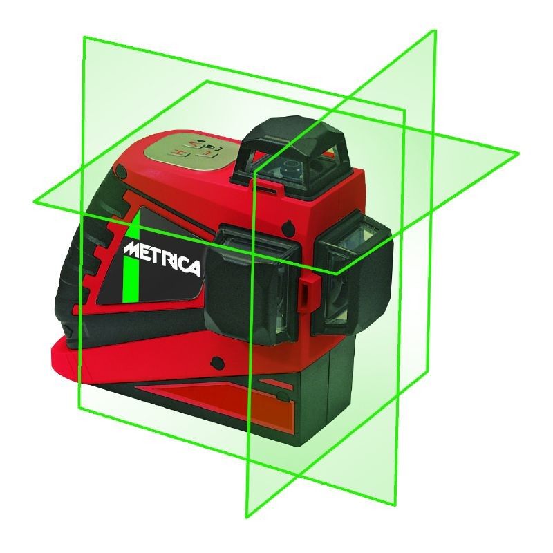 Niveaux laser ligne automatique METRICA 3D GREEN 61410M